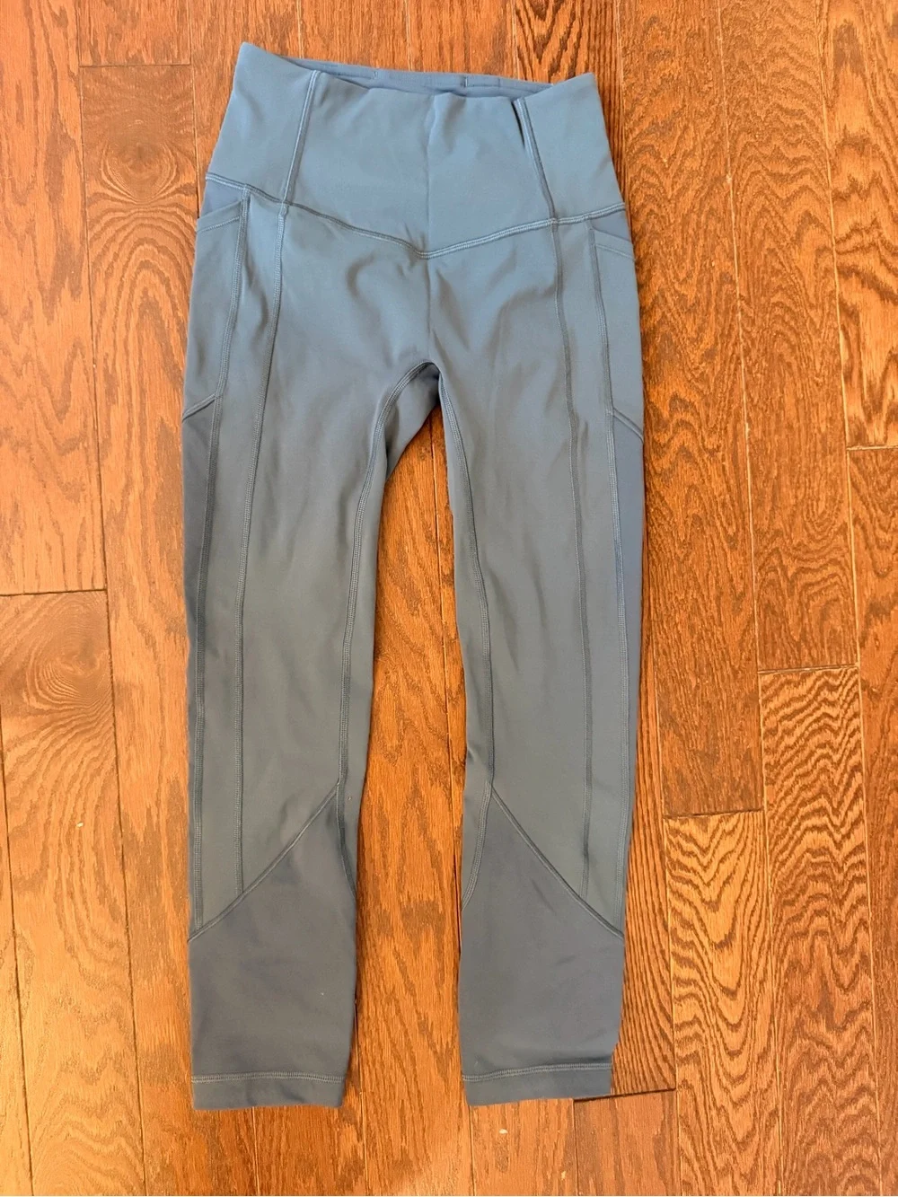 Lululemon All The Right Places Crop teal size 4